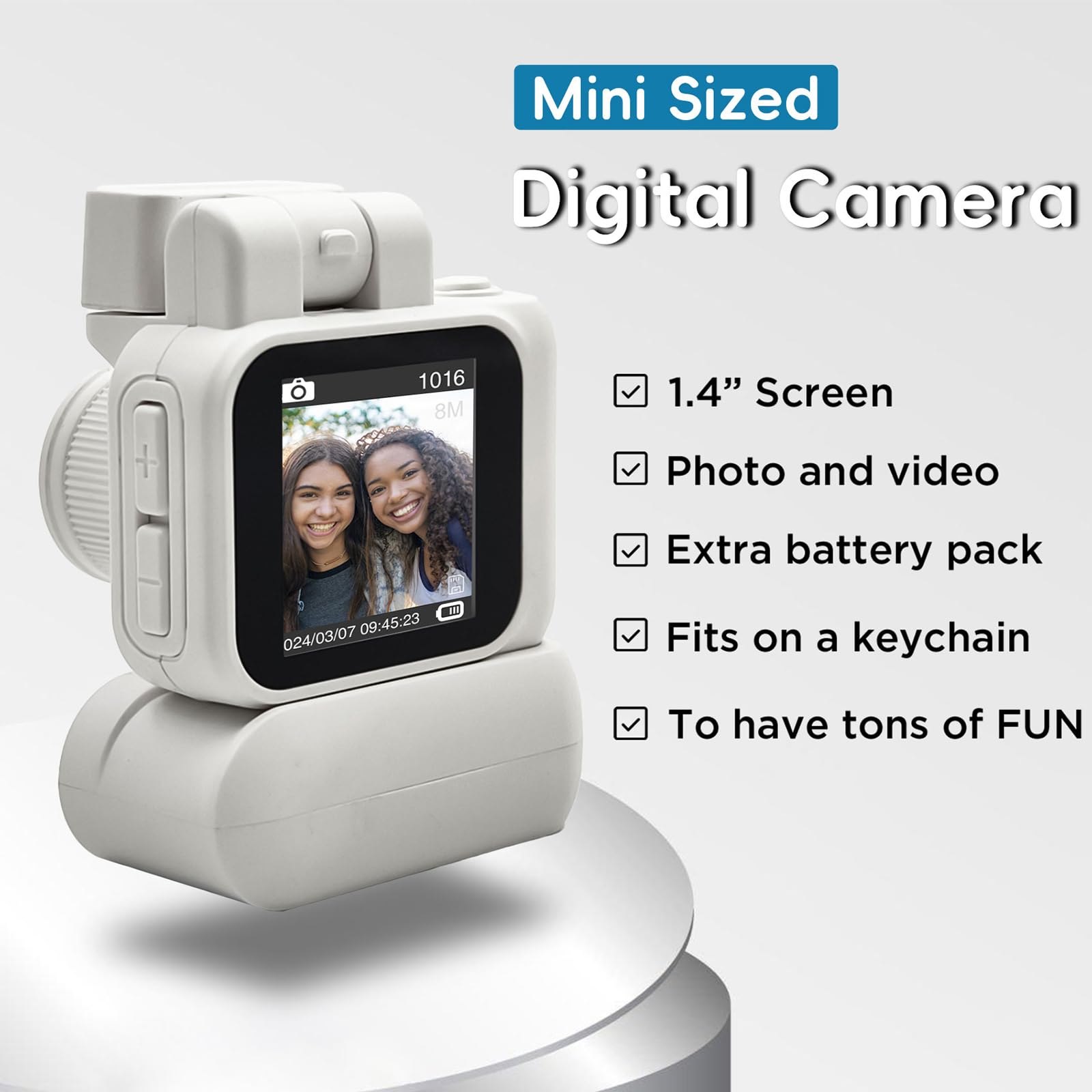 Amazon.com : Digital Camera with 1.4 in LCD Screen 1080P 32GB Card